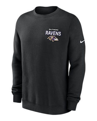 Мужские  Baltimore Ravens Draw Block Club Nike NFL Pullover Crew
