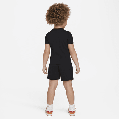 Conjunto de shorts de tejido Knit infantil Nike Club