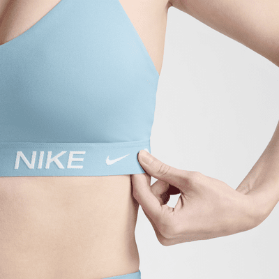 Brassière de sport réglable rembourrée à maintien léger Nike Indy pour femme