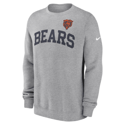 Chicago Bears Club Men's Nike NFL Pullover Crew