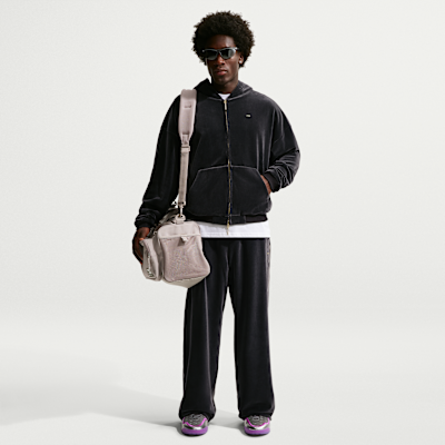 LeBron Men's Velour Full-Zip Basketball Hoodie