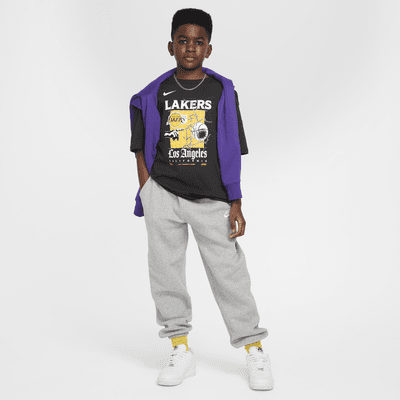 Los Angeles Lakers Courtside Nike Max90 NBA-shirt voor jongens