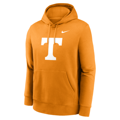 Sudadera con gorro sin cierre universitaria Nike para hombre Tennessee Volunteers Primetime Evergreen Club Primary Logo