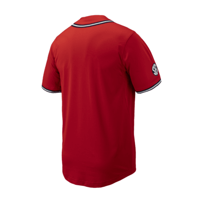 Jersey de béisbol universitario Nike Replica para hombre Ole Miss