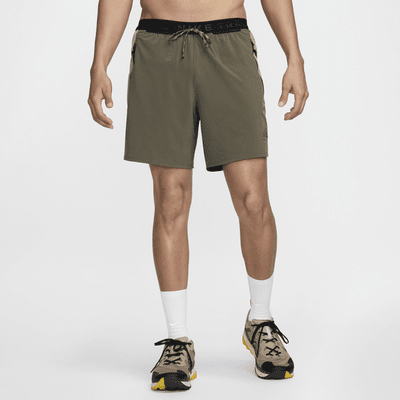 Shorts de running con forro de ropa interior Dri-FIT de 18 cm para hombre Nike Trail Second Sunrise