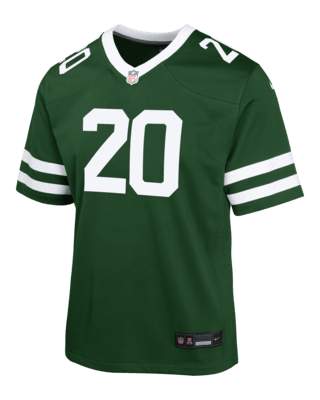 Подростковые джерси Breece Hall New York Jets Big Kids' Nike NFL Game Jersey