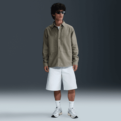ナイキ ライフ メンズ ロングスリーブ シャモア フィールド シャツ