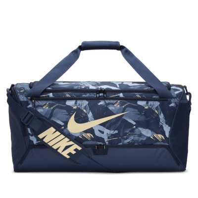 Nike Brasilia Printed Duffel Bag (Medium, 60L)