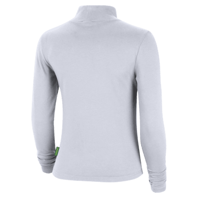 Oregon Essential Women's Nike College Long-Sleeve Mock Top