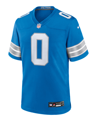Мужские джерси Jahmyr Gibbs Detroit Lions Nike NFL Game Jersey