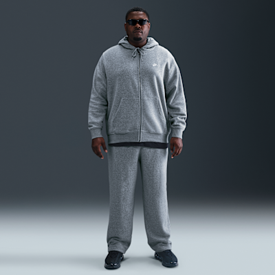 Nike Club fleecehoodie met rits voor heren