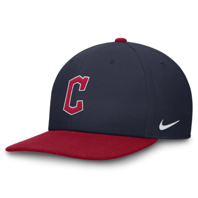 Cleveland Indians MLB Navy Unstructured Adjustable Stadium Baseball Cap By  Nike Team Sports
