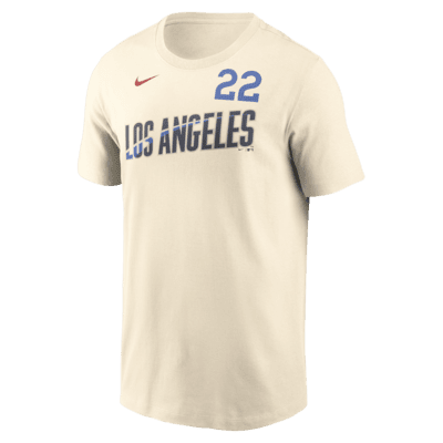 Мужская футболка Clayton Kershaw Los Angeles Dodgers City Connect Fuse