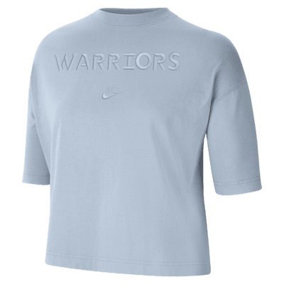 Golden State Warriors Courtside Essential Women's Nike NBA Boxy T-Shirt