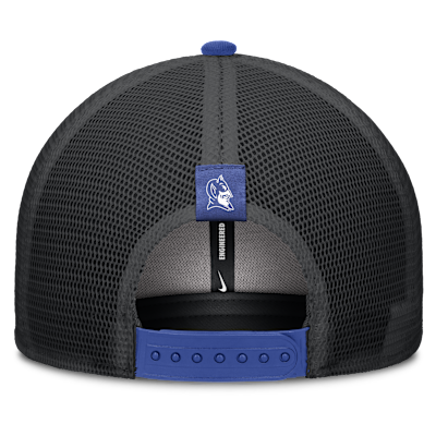 Duke Legacy Arch Rise Men's Nike Dri-FIT College Trucker Adjustable Hat
