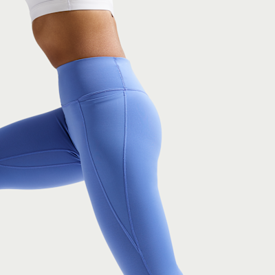 Nike Universa Women's High-Waisted 7/8 Leggings with No Front Seam