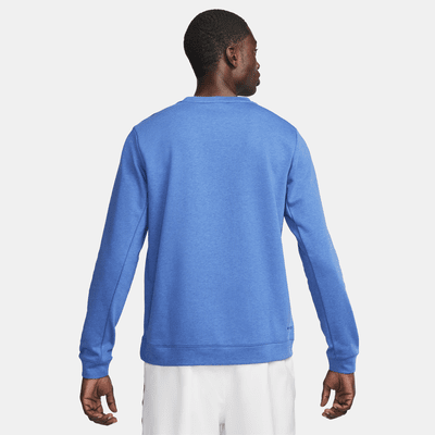 Nike Dri-FIT Track Club Men's Fleece Long-Sleeve Crew Neck Running  Sweatshirt