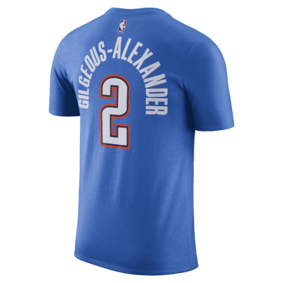 Nike Oklahoma City Thunder Nike NBA Erkek Tişörtü görsel 2