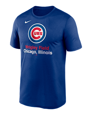 Мужская футболка Chicago Cubs Stadium Legend Nike Dri-FIT MLB