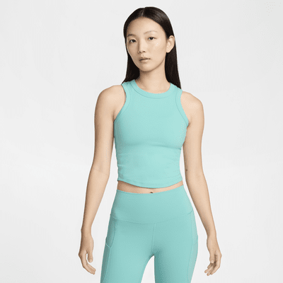 Nike One Fitted Women's Dri-FIT Cropped Tank Top