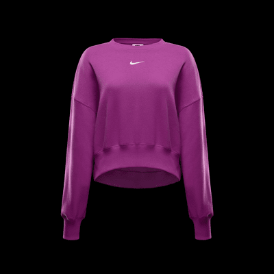 Sweat ultra-oversize à col ras-du-cou Nike Sportswear Phoenix Fleece pour femme