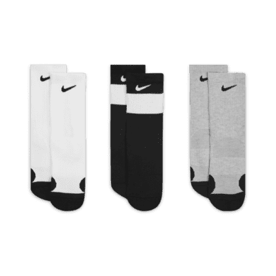 Nike Elite Crew Socks (3 Pairs) Little Kids' Socks