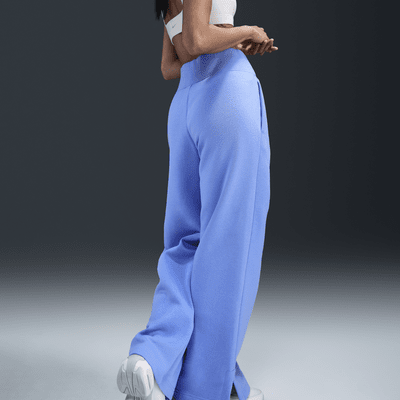 Nike Sportswear Phoenix Fleece Women's High-Waisted Wide-Leg Logo Pants