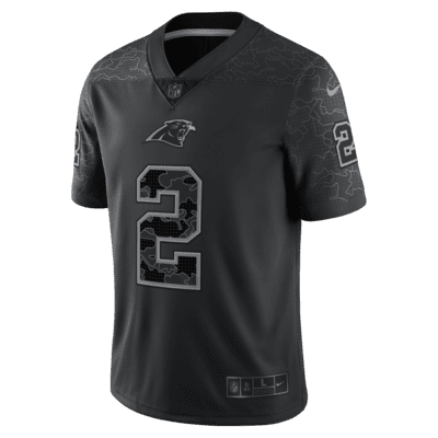 Men's Nike Sam Darnold Black Carolina Panthers Legend Jersey