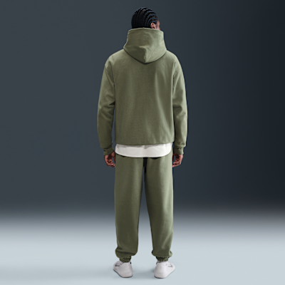 Pants de tejido Fleece con puños para hombre Nike Solo Swoosh