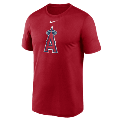 Men's Los Angeles Angels Nike White MLB Practice T-Shirt