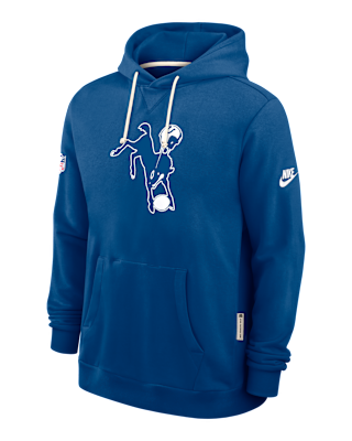Мужское худи Indianapolis Colts Alt Offensive Set Play Sideline Nike Dri-FIT NFL Pullover Hoodie