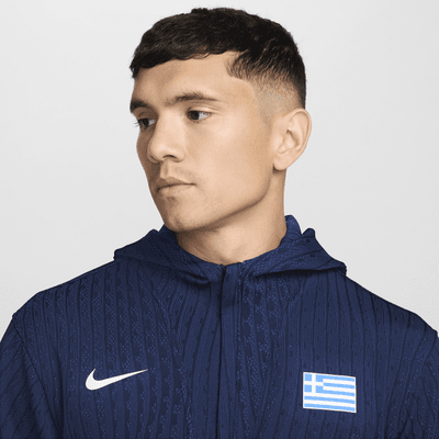 Greece Men's Nike Dri-FIT ADV Basketball Game Jacket