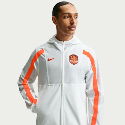 Netherlands Energy Men's Nike Dri-FIT Soccer Woven Jacket from Nike - $125