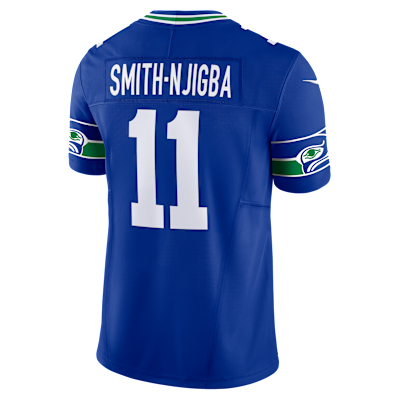 Jersey Nike Dri-FIT de la NFL Limited para hombre Jaxon Smith-Njigba Seattle Seahawks 50th Anniversary