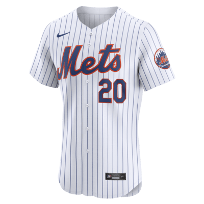 Pete Alonso New York Mets Men's Nike Dri-FIT ADV MLB Elite Jersey