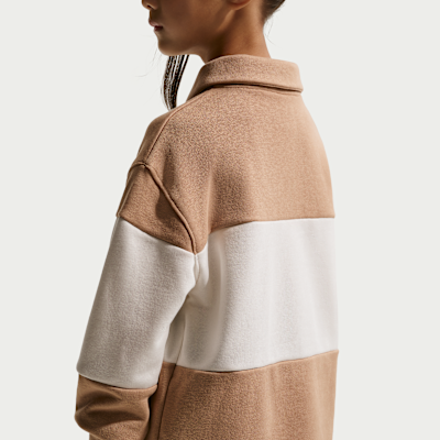 Nike Club Little Kids' French Terry Long-Sleeve Rugby Polo