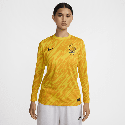 Damska koszulka piłkarska Nike Dri-FIT FFF Stadium Goalkeeper 2024 – replika