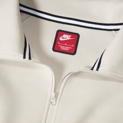 Maglia in fleece con zip a metà lunghezza Nike Tech – Uomo