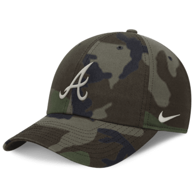 Atlanta Braves Camo Club Men's Nike MLB Adjustable Hat