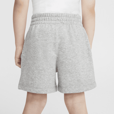 Shorts de French Terry con apliques infantil Nike Sportswear Club