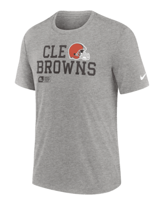 Мужская футболка Cleveland Browns Overlap Lockup Nike NFL