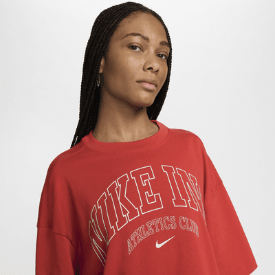 Playera Nike Sportswear Essential oversized para mujer