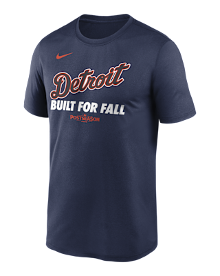 Мужская футболка Detroit Tigers 2025 Postseason Authentic Collection Legend Nike Dri-FIT MLB
