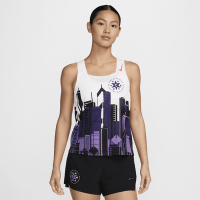 Camiseta de tirantes de correr Dri-FIT ADV para mujer Nike AeroSwift