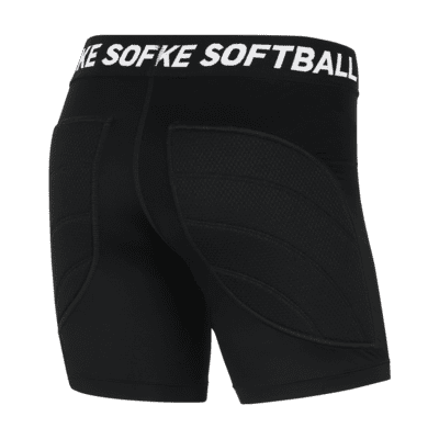 Shorts de softbol Slider para niñas talla grande Nike Dri-FIT