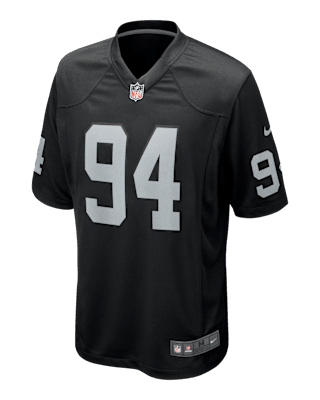 Мужские джерси Christian Wilkins Las Vegas Raiders Nike NFL Game Jersey