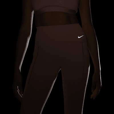 Nike Universa Women's Medium-Support High-Waisted Cropped Leggings with Pockets