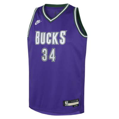 Giannis Antetokounmpo Milwaukee Bucks Older Kids' Nike Dri-FIT NBA ...