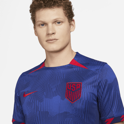 Jersey de fútbol Nike Dri-FIT para hombre USMNT 2023 Stadium visitante