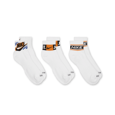 Calze alla caviglia Nike Everyday Plus (3 paia)